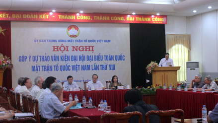 Preparan documentos del octavo Congreso del Frente de la Patria de Vietnam